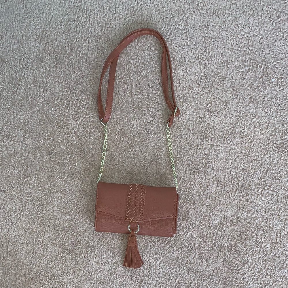 Brown leather Steve Madden wallet/purse